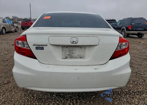 2012 Honda Civic Lx z USA, uszkodzony, nr VIN 19XFB2F57CE080217